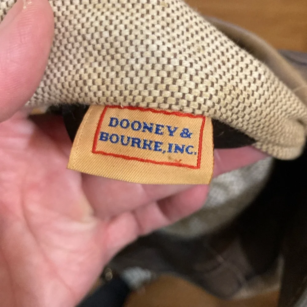 DOONEY & Bourke Belvedere Croc Logo Lock Hobo SHOULDERBAG tote HOBO - Picture 6 of 8